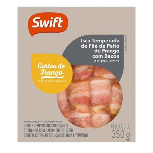 File Frango Swift Aperitivo C/ Bacon 350g
