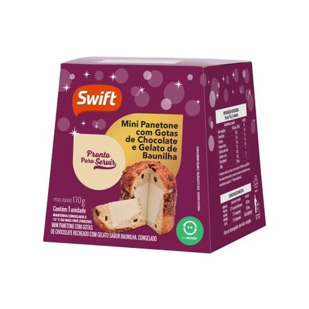Mini Panetone Swift 170g Recheado