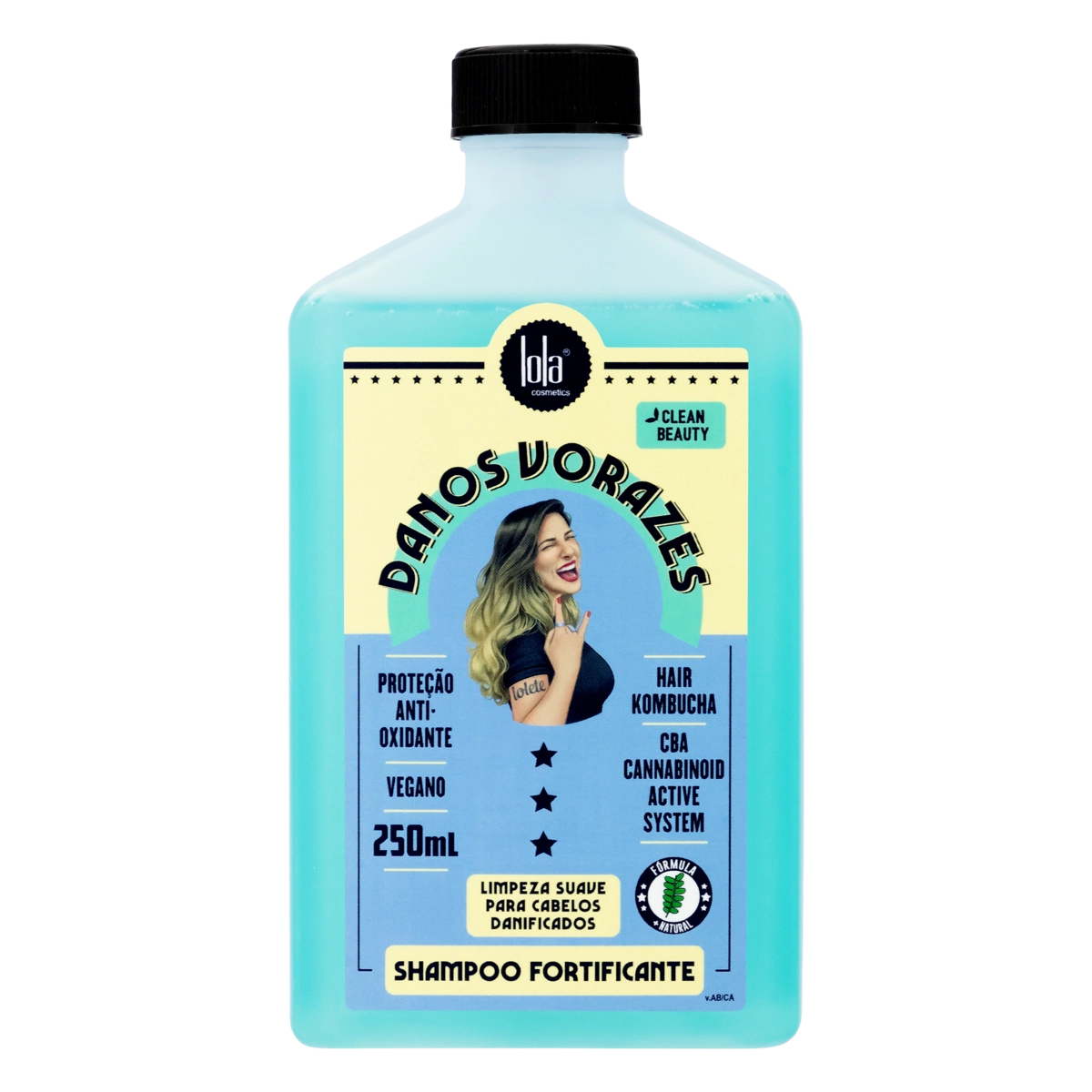 Shampoo Fortificante Lola Cosmetics Danos Vorazes Frasco 250ml