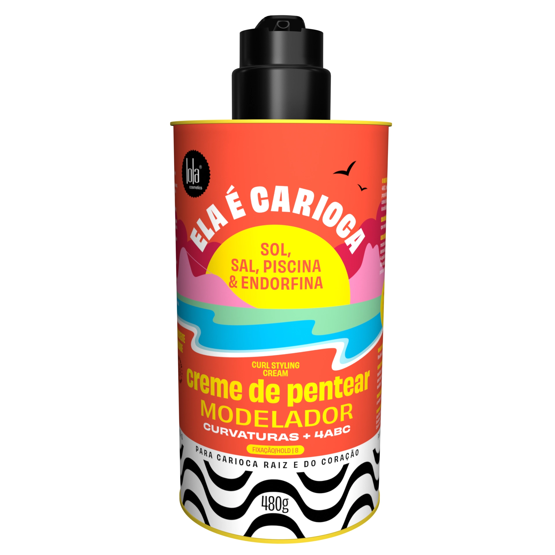 Creme Para Pentear Lola Cosmetics Ela é Carioca Curvaturas 4abc Frasco 480g