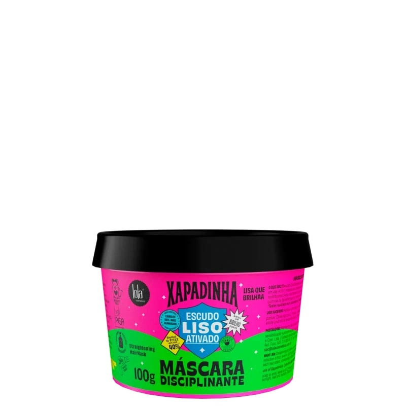 Máscara Disciplinante Lola Cosmetics Xapadinha Pote 100g