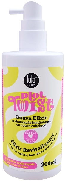 Elixir Revitalizador Lola From Rio Plot Twist Guava Frasco 200ml Pump