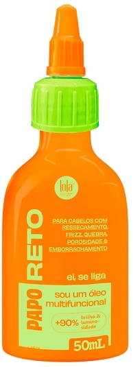óleo Multifuncional Lola From Rio Papo Reto Almotolia 50ml