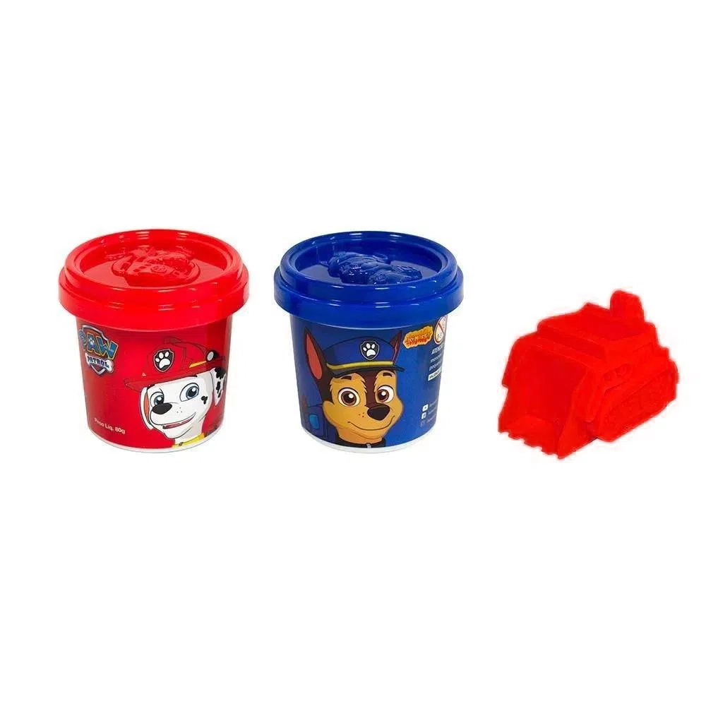 Kit Massinha Da Patrulha Canina 2 Potes Ref 1372 Sunny