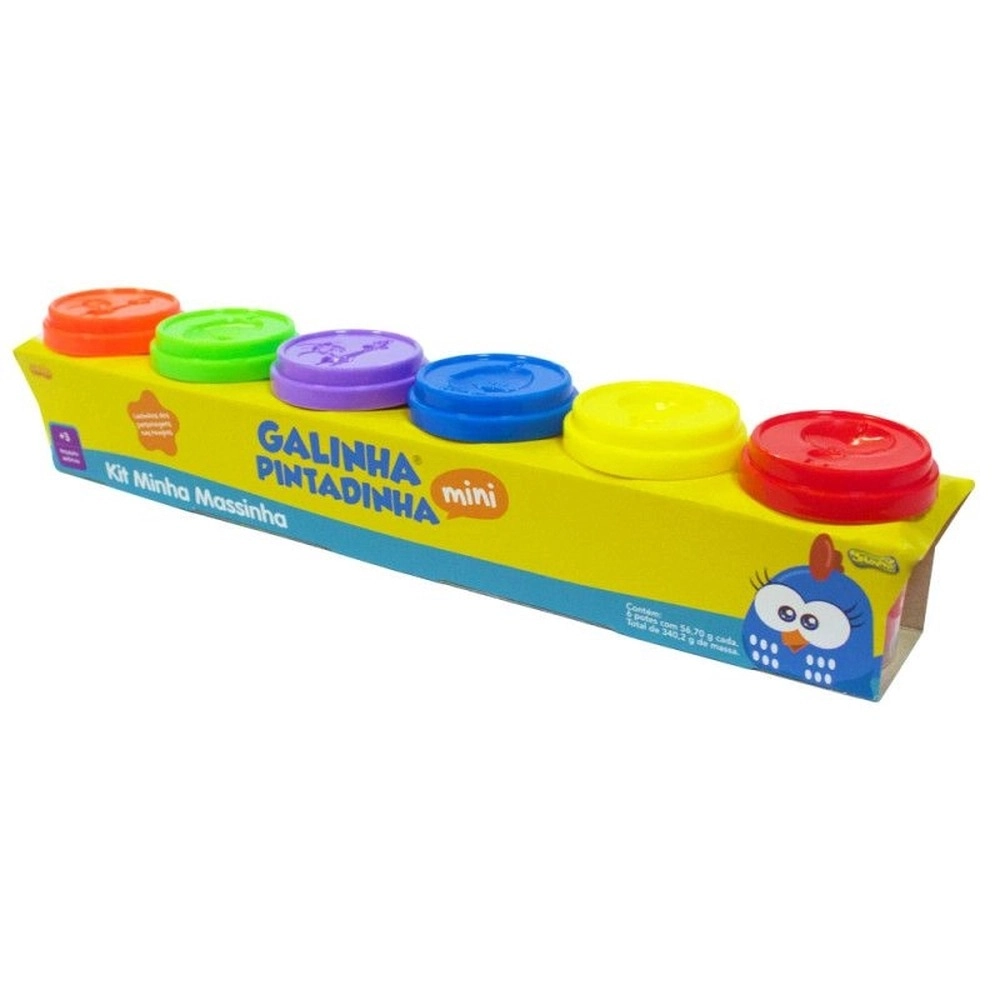Kit Minha Massinha Galinha Pintadinha Ref 1514 Sunny