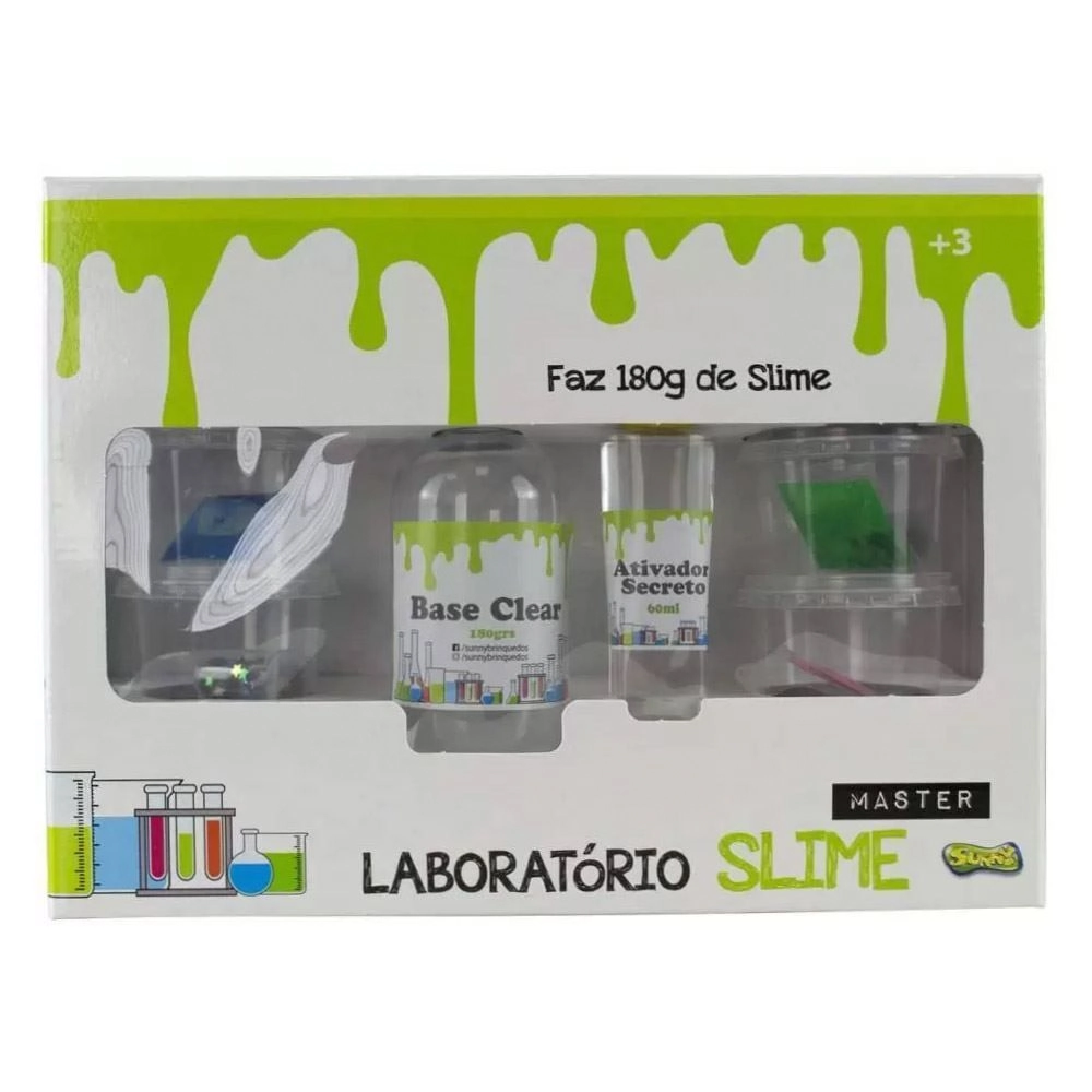 Master Laboratorio Slime Faz 180g Ref 2263 Sunny