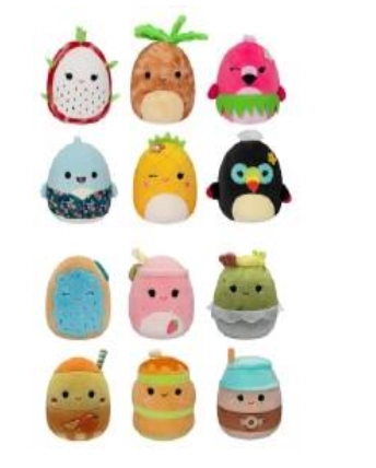 Squishmallow Pelucia Sort Ref.3699 Sunny