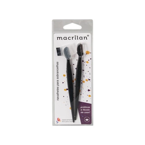 Navalhete Macrilan P/sobrancelhas Ref Ac 05