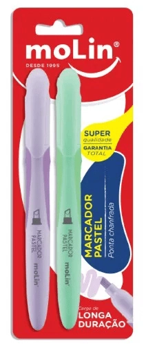 Marcador Pastel Sort Bt C/2 Und
