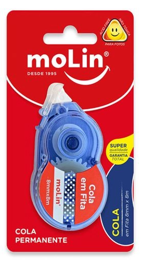 Cola Fita Molin 8mmx8m