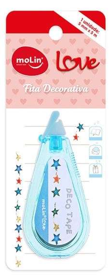 Fita Dec Love Estrela Ref.23394 Molin