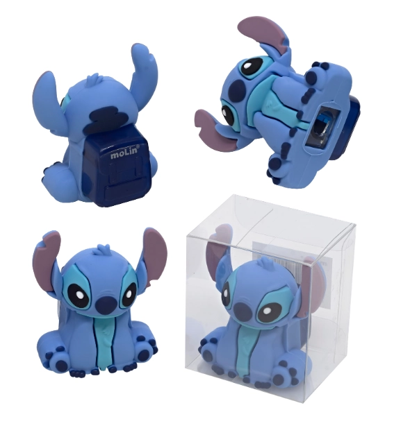 Apontador Stitch C/deposito Un Sortidos Molin