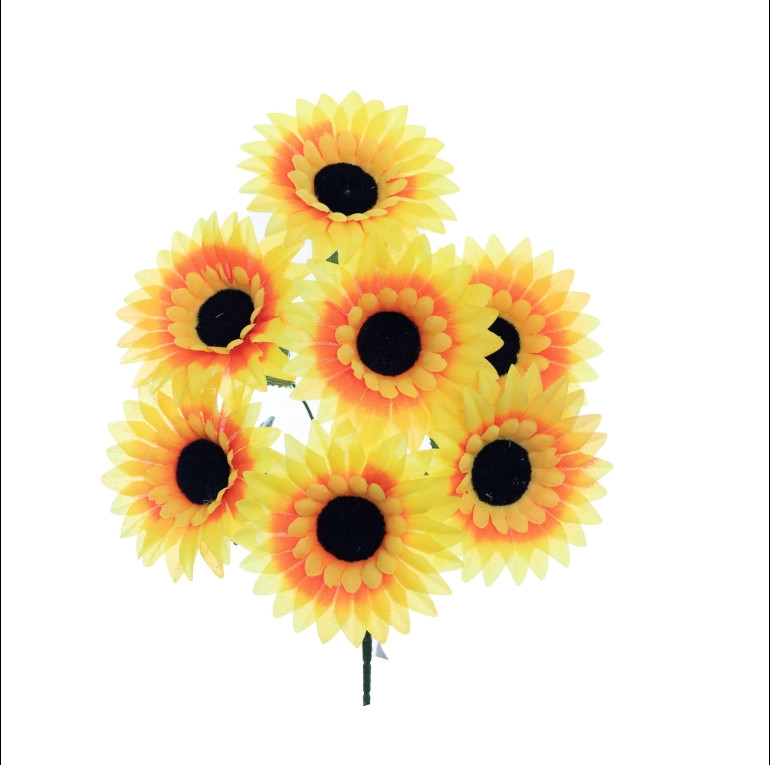 Buque Girassol X7 40cm 378 Bella Flor