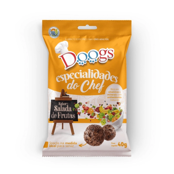 Bifinho Doogs Esp Do Chef 40g Salada Frutas