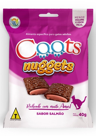 Nuggets Caats Salmao 40gr