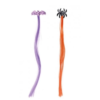 Presilhas Halloween Laranja E Roxo C/2 Cromus