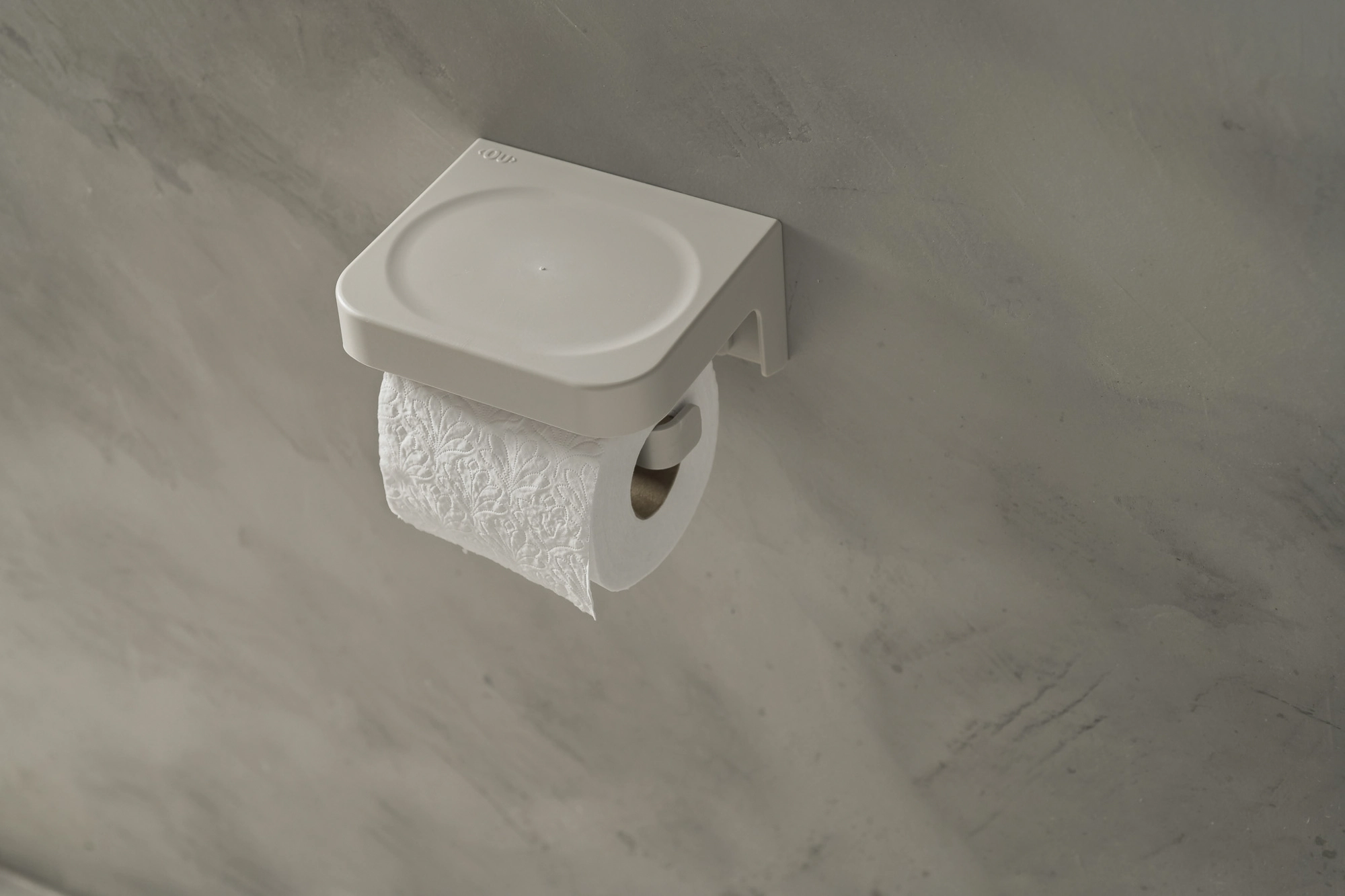 Porta Papel Higienico Eleve Parede Branco Ppe100bcf Martiplast