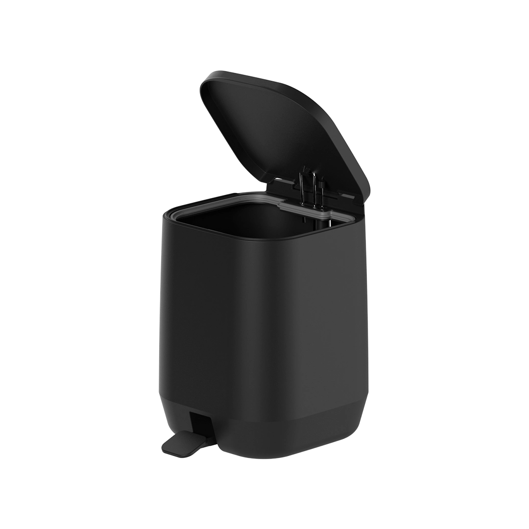 Lixeira Pedal Aura Preta 6l Lx400ptf Martiplast