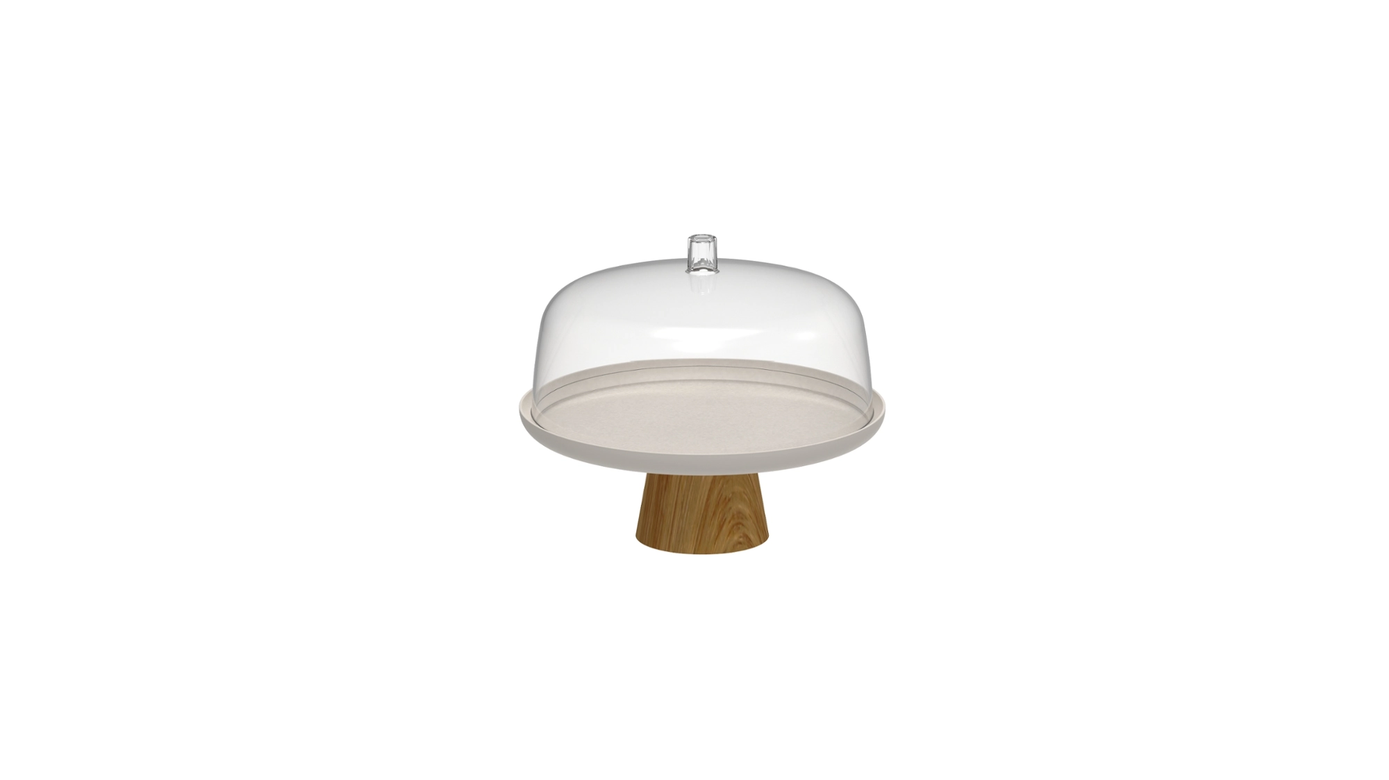 Boleira Cupula Pe Lume Bege 25cm Bfb300bgf Martiplast
