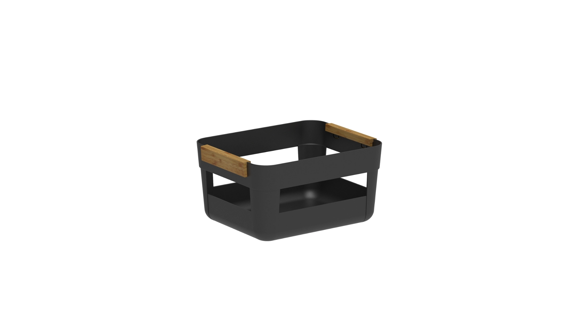Cesto Organizador Lume Preto 7.5l Clb100ptf Martiplast