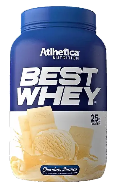 Best Whey Chocolate Branco 900 Gr Atlhet