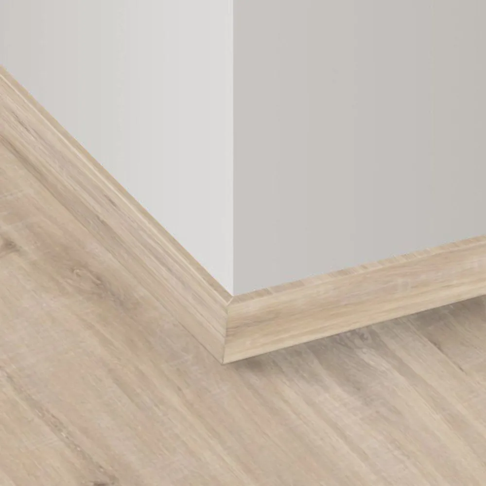 Rodapé Border 8 X 1,8 Cm Smart Carvalho Natural Havana 01656 Br 2,40m