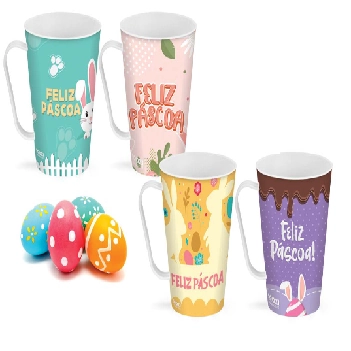 Caneca Label Pascoa Sort 1424 Koisas De Kozinha