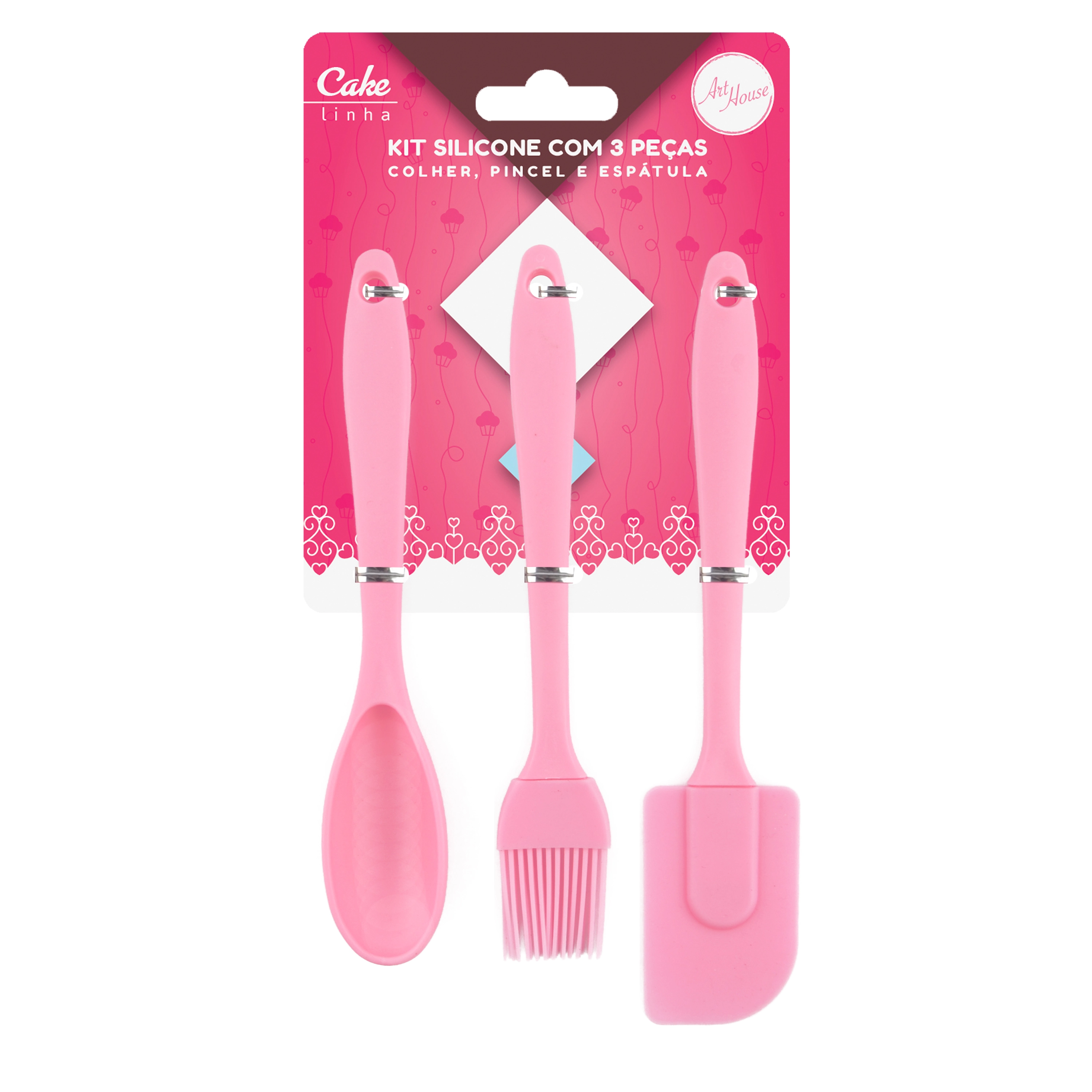 Cake Kit Zein Silicone 3pcs