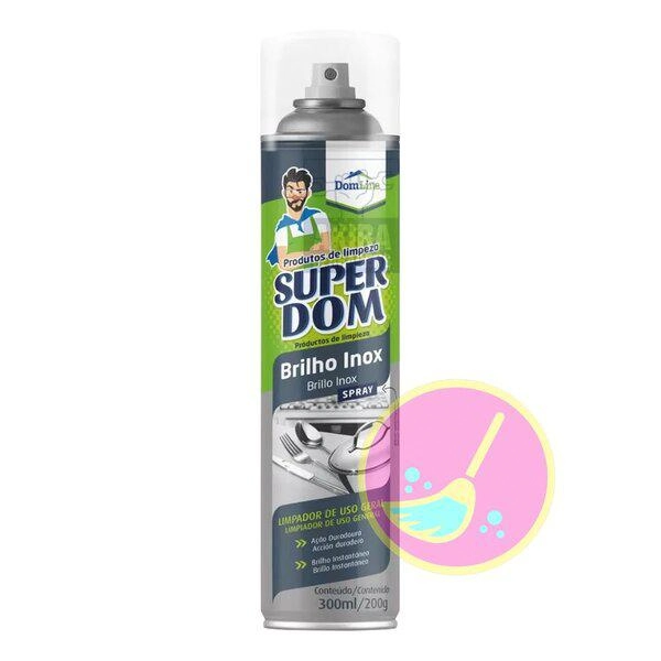 Limpador Multiuso Super Dom Bril Inox