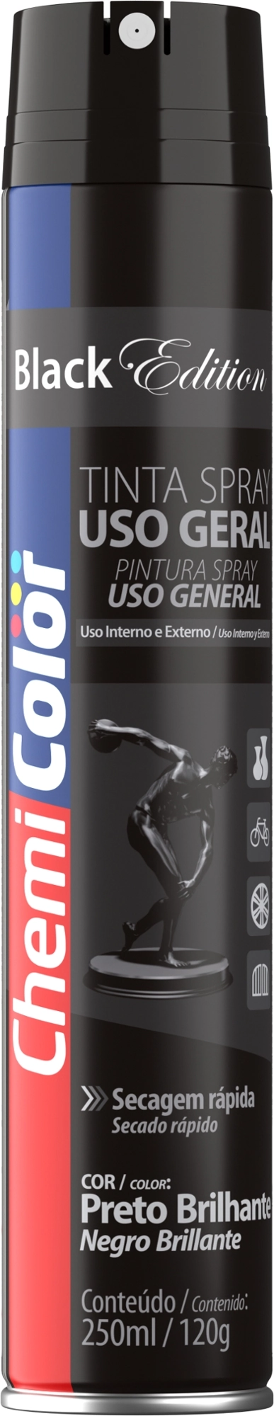 Tinta Spray U/geral 250ml Pre