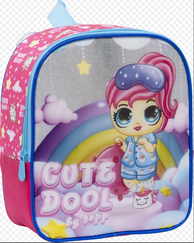 Lancheira Infantil Feminina Cute Dool Rosa Mif5333 L Bf Brasil