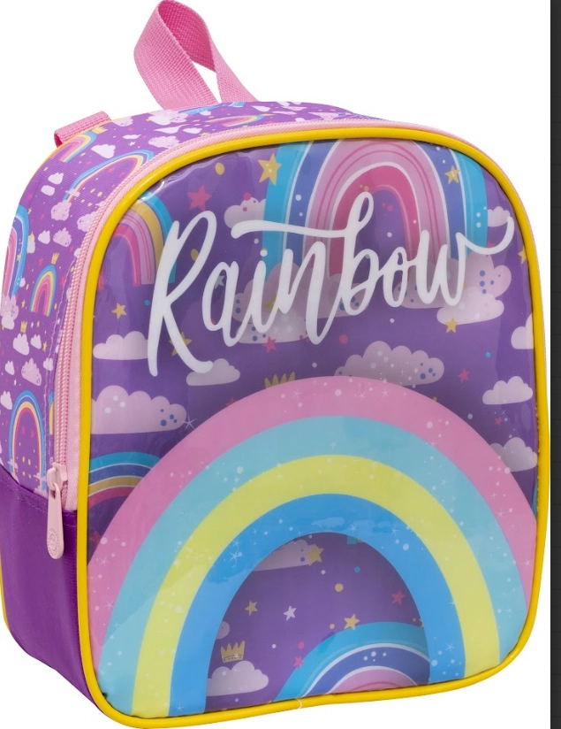 Lancheira Infantil Feminina Pvc 23 22 10.5cm