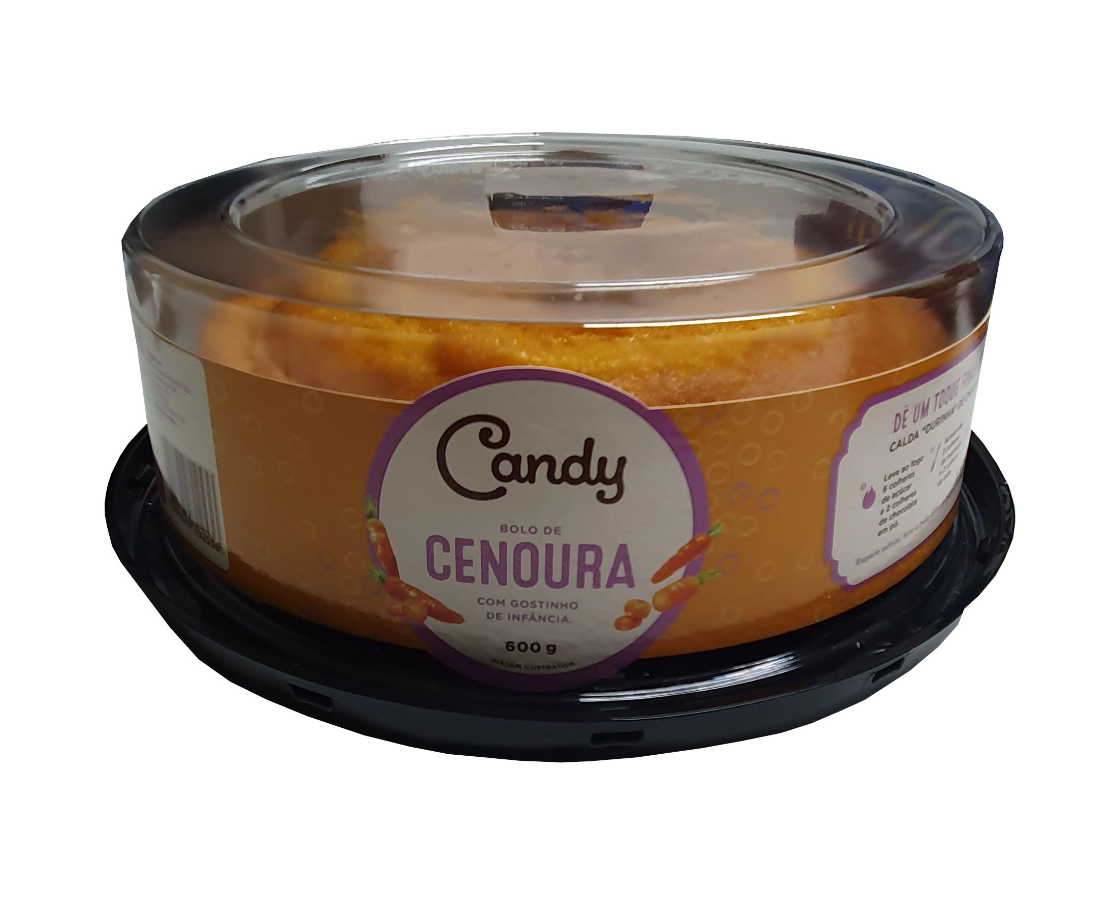 Bolo Aryzta Cenoura 600g