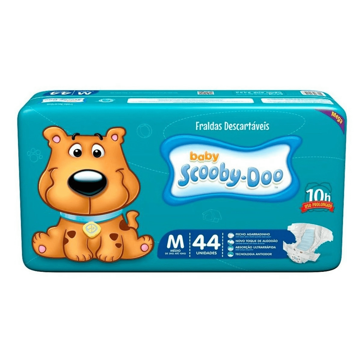 Fralda Scooby Doo Mega M 44