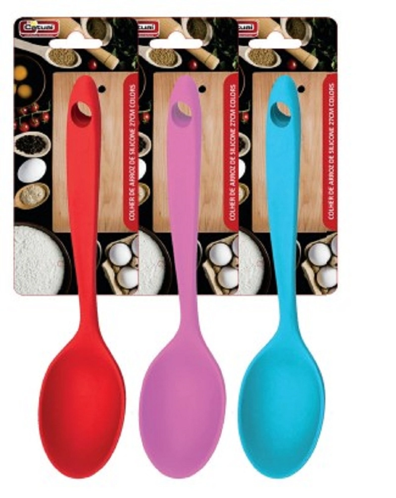 Colher Arroz Silicone 27cm