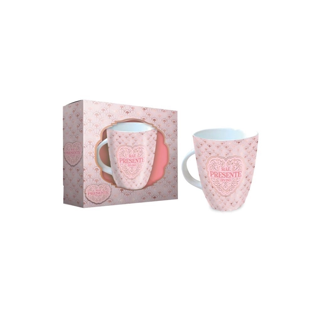 Caneca Porc Mae Presente Divino