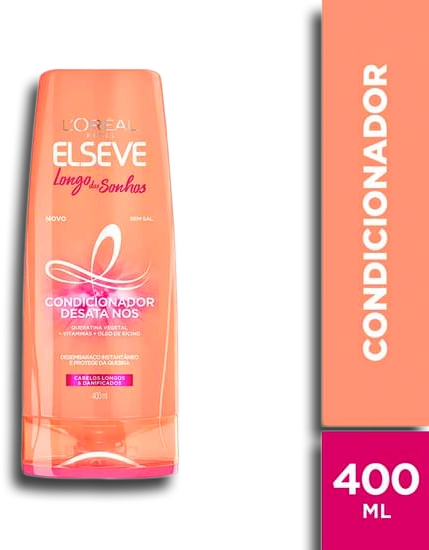 Condicionador Loréal Paris Elseve Longo Dos Sonhos Frasco 400ml