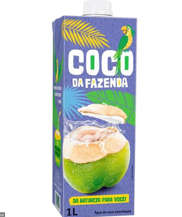 Agua Coco Da Fazenda 1l