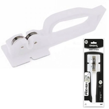Afiador De Faca Branco Slim Original Line Premium