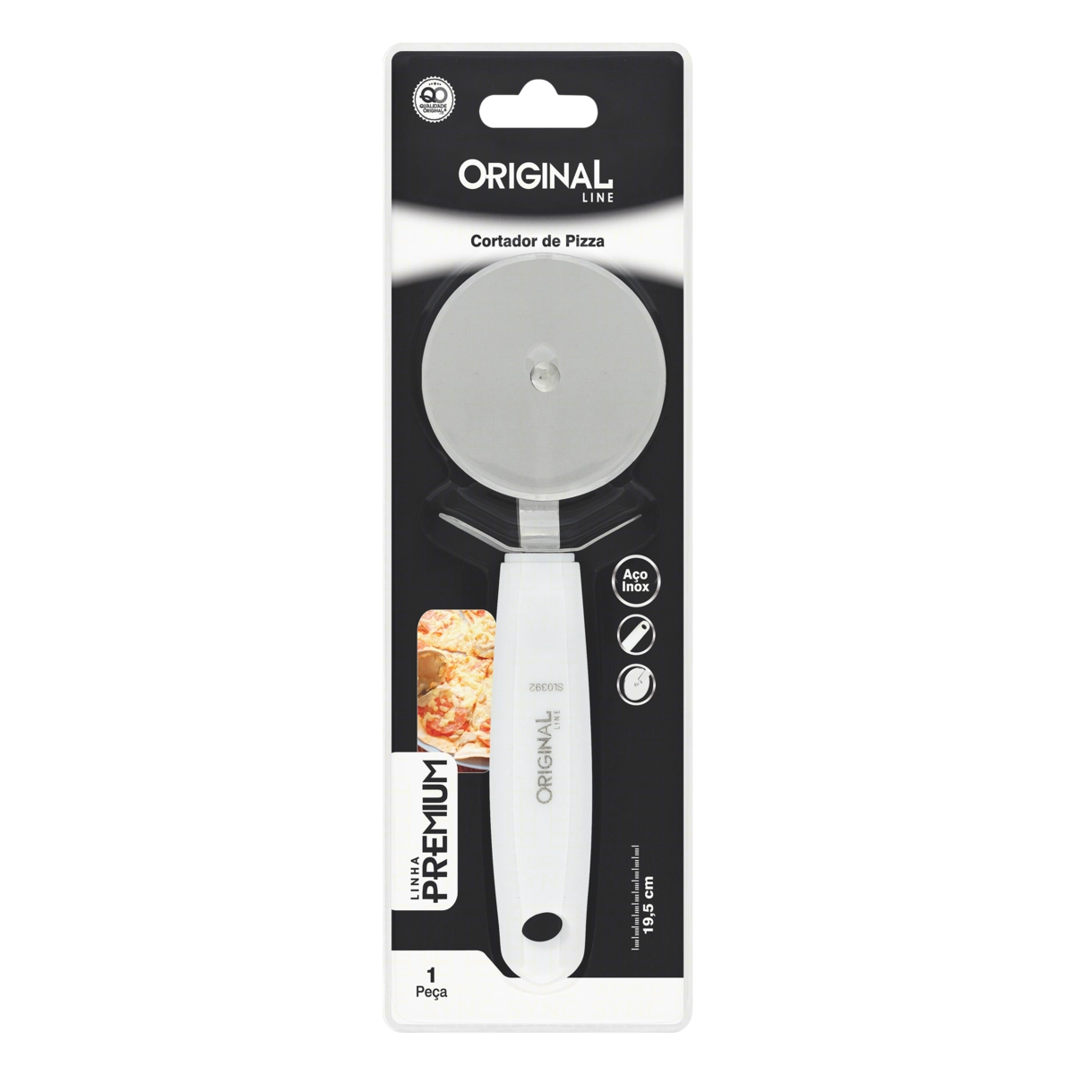 Cortador Para Pizza Branco Original Line Premium