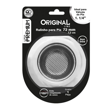 Ralinho Para Pia Inox Original Line Premium 1. 1/4