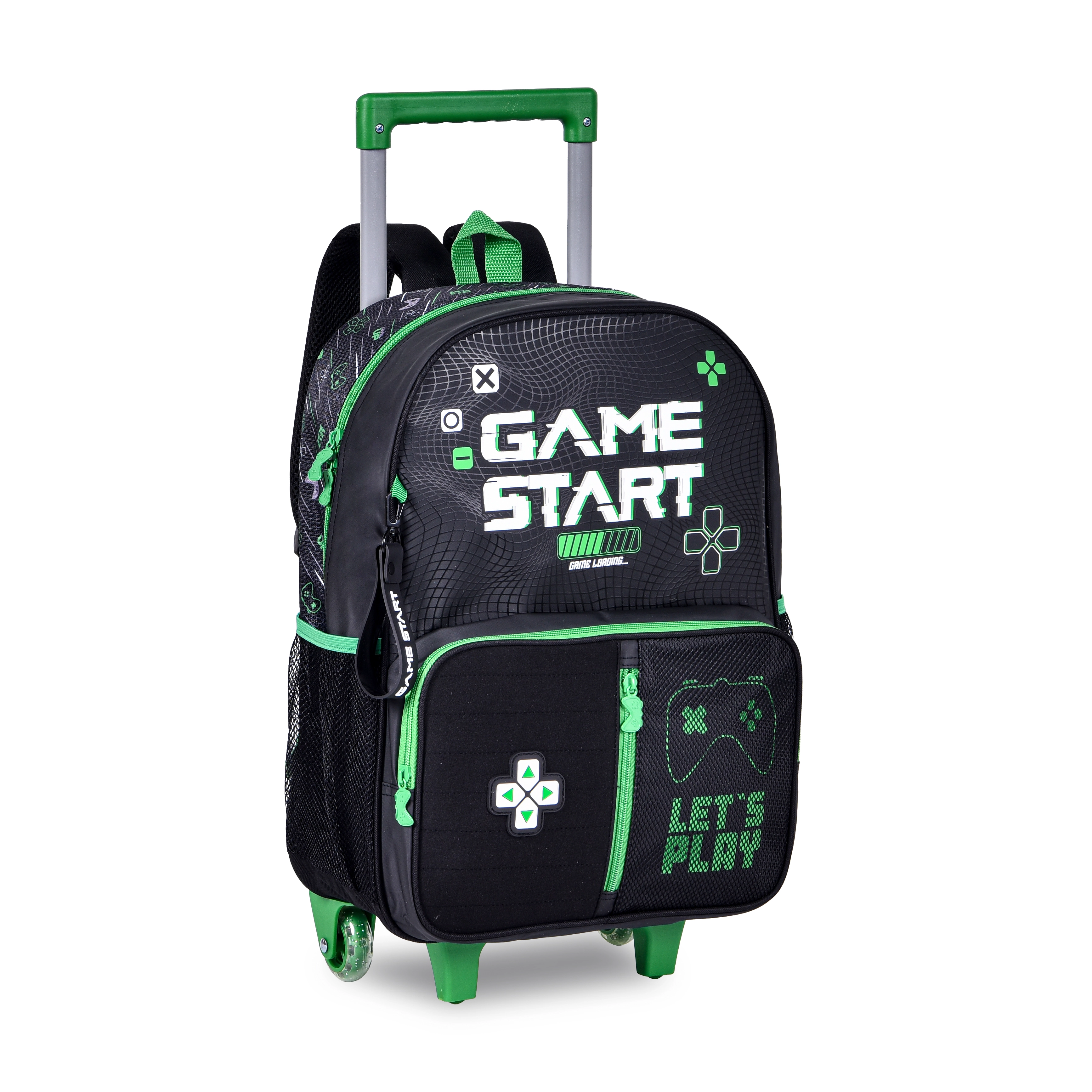 Mochila Roda Infantil Masculina Game Start Vd23088k Clio