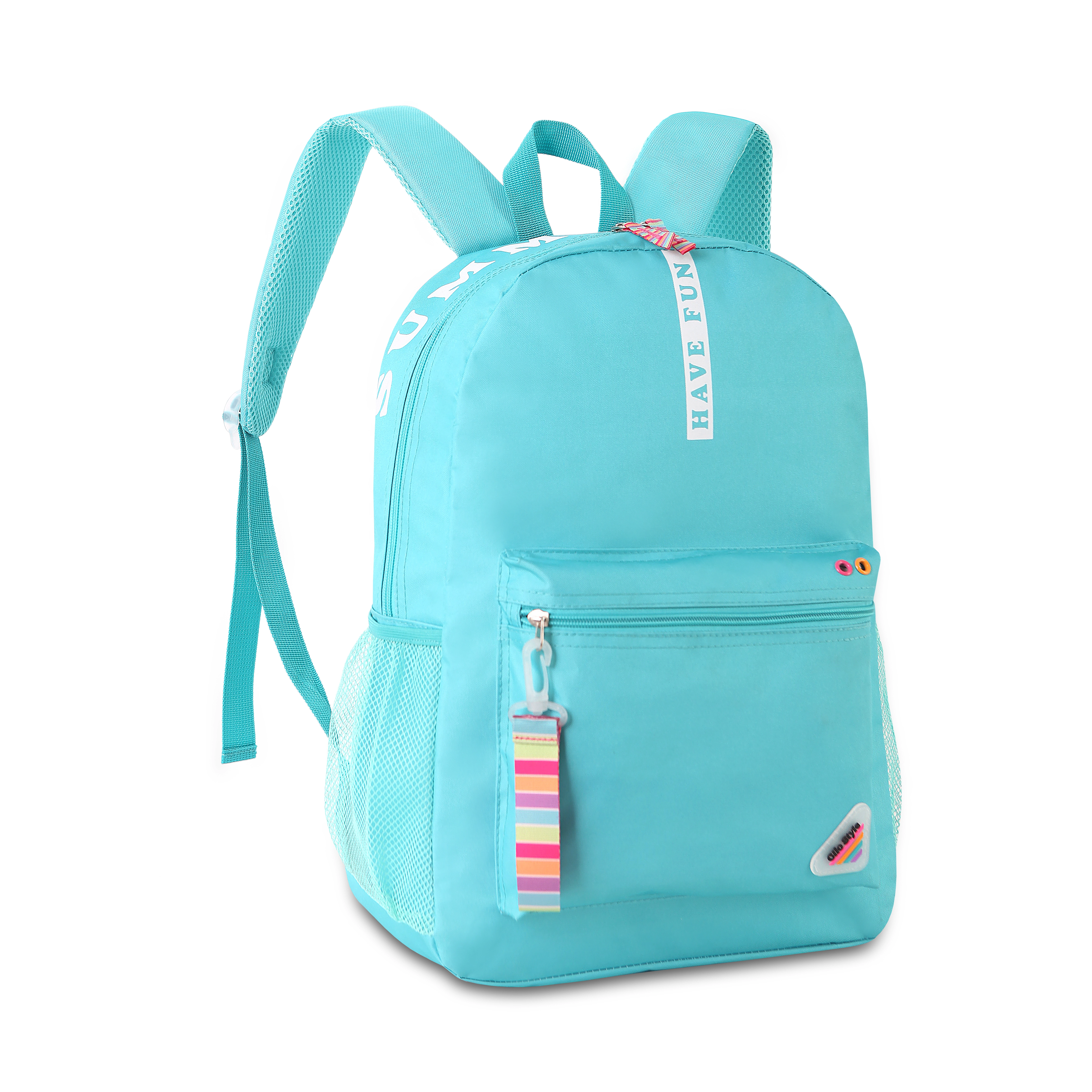 Mochila Azul Juvenil Unissex Mf23178 Clio