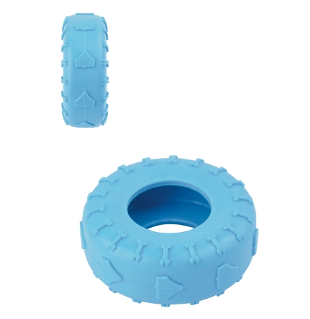 Mordedor Para Cães Pneu Azul Mimo Pets
