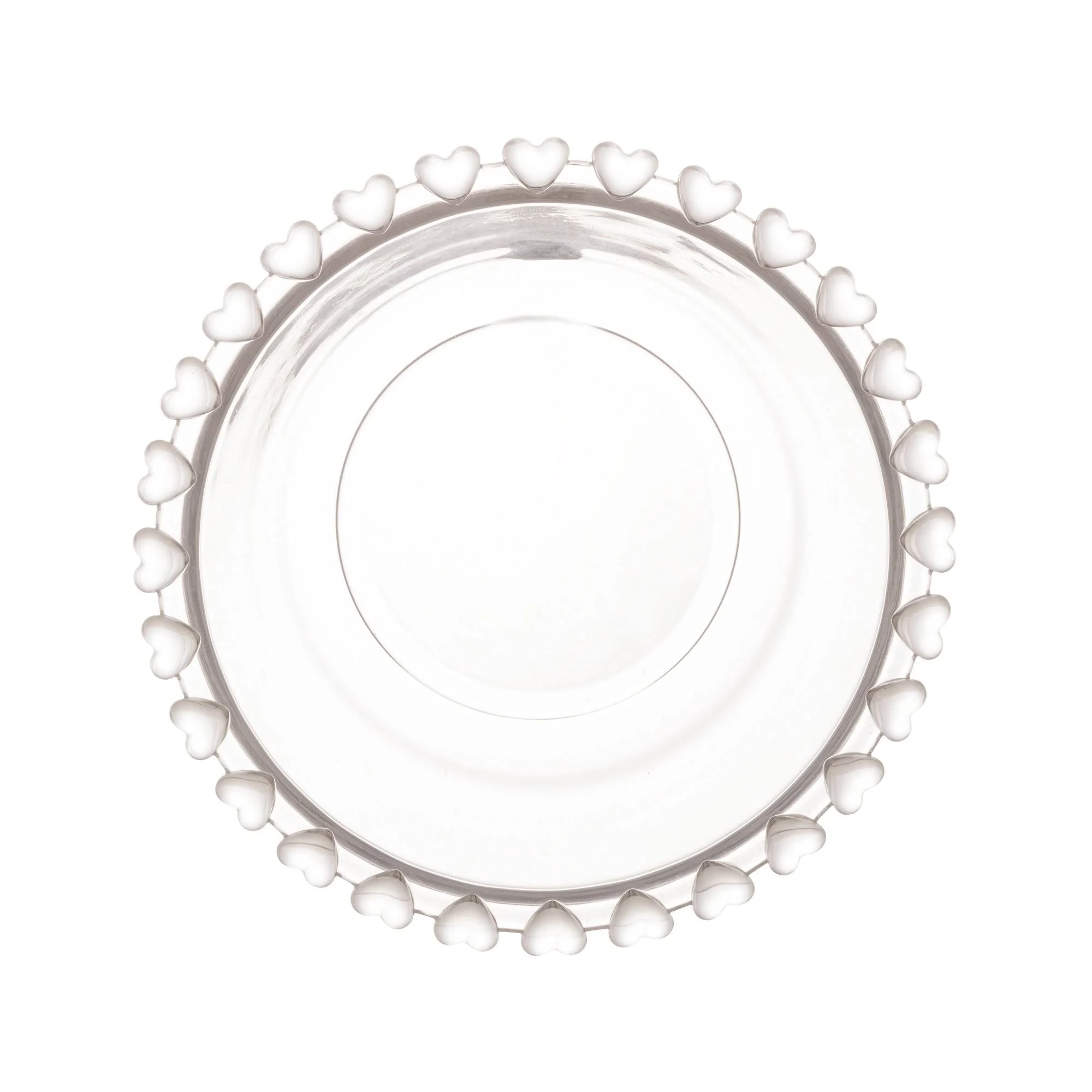 Bowl Raso Cristal De Chumbo Coracao 11,5x4,5cm