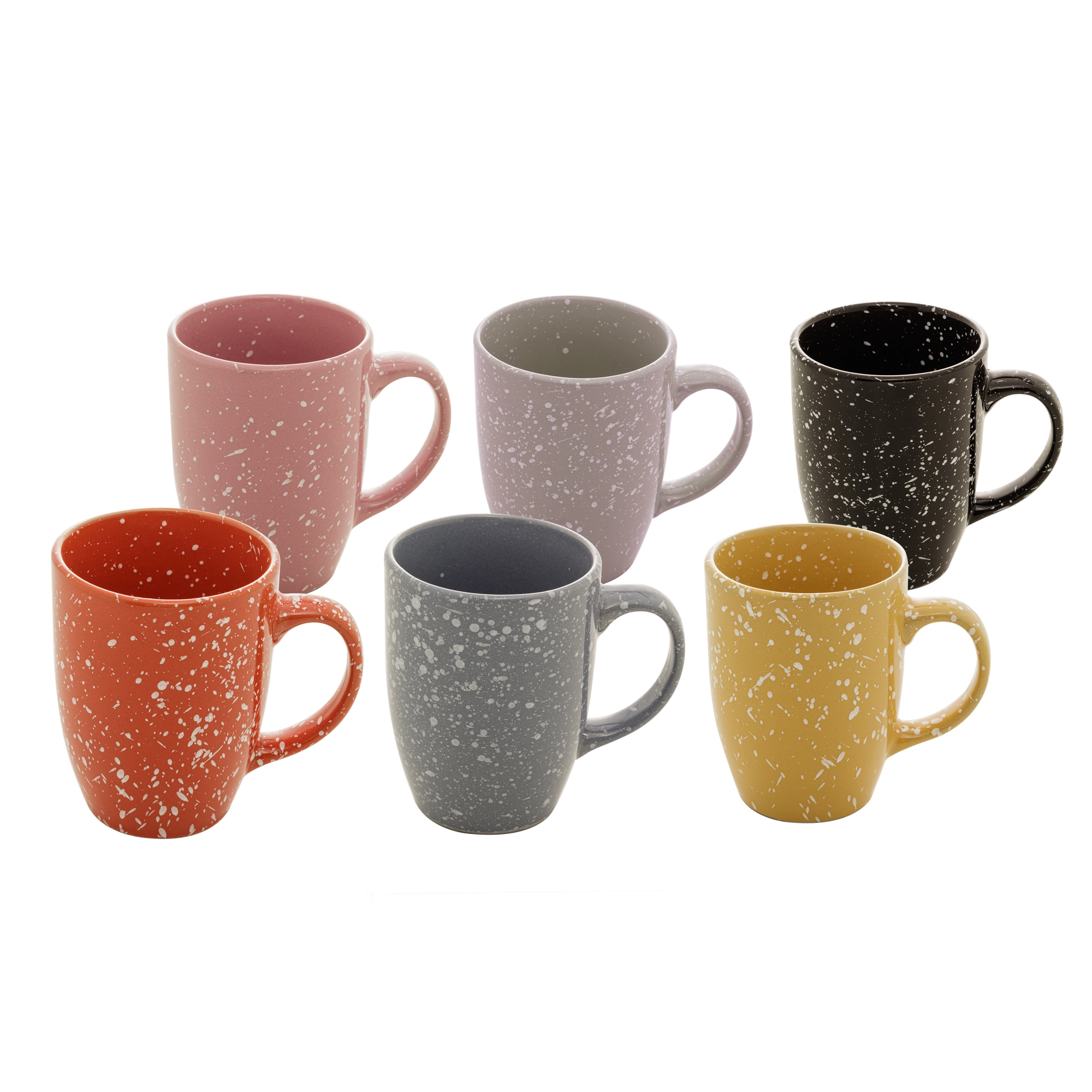 Caneca Ceramica Lyor 295ml Flocos Sort