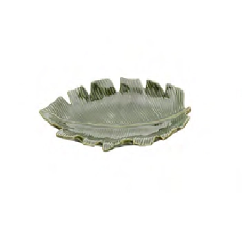 Un|001|folha Lyor Decora Banana Leaf Verde 21,5