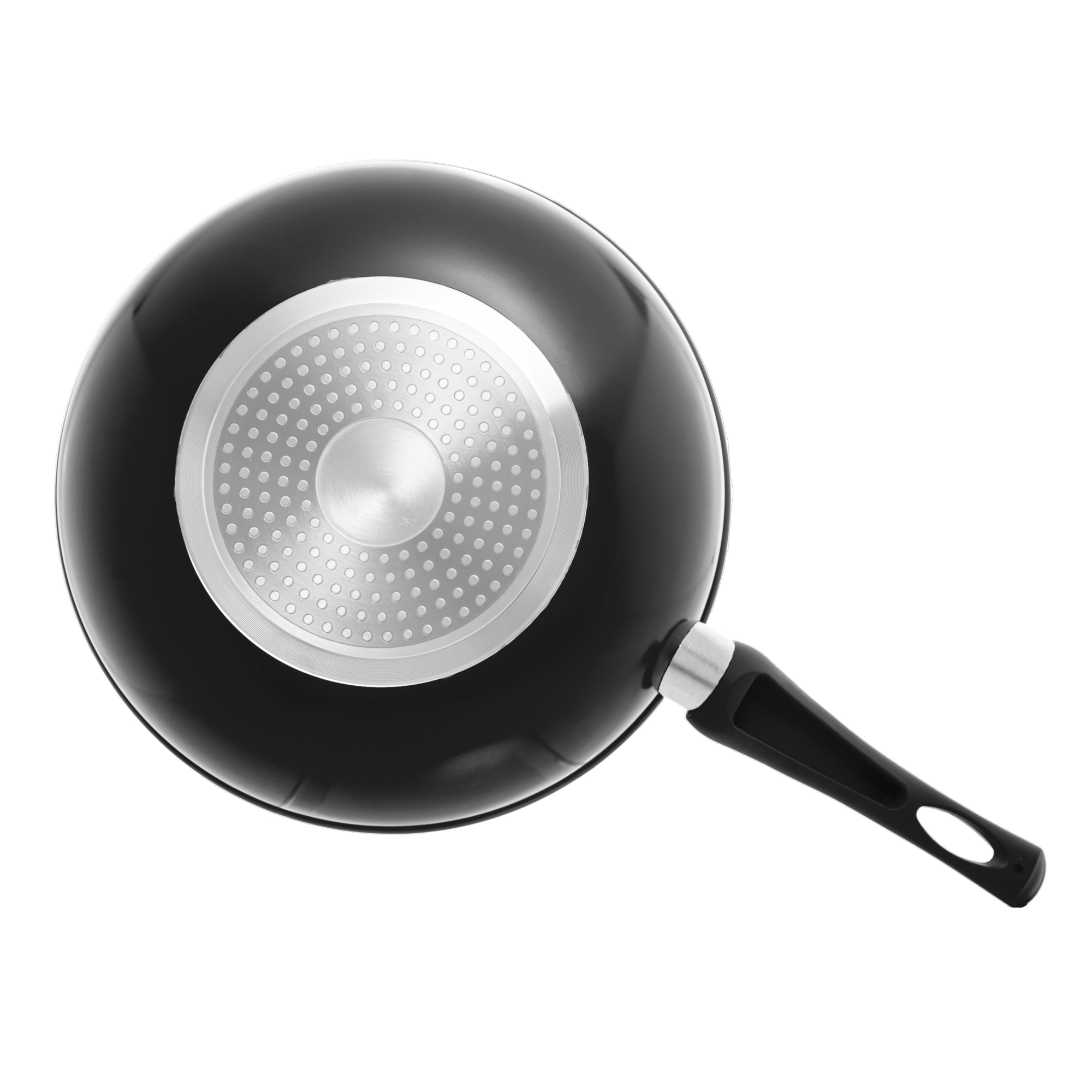 Frigideira Wok Inducao Alum Revest Ceramico Granilite Pta 28cm 5219 Ly