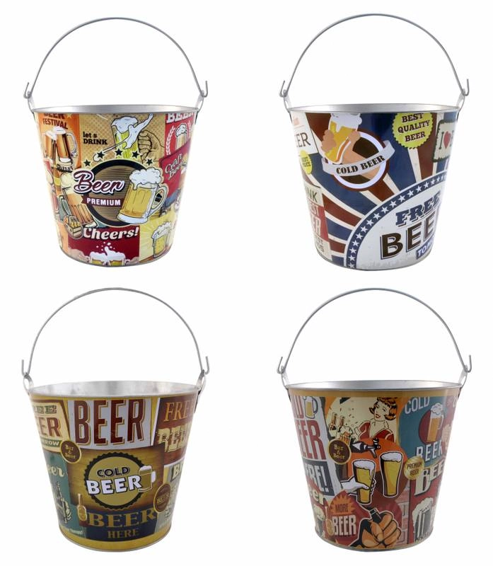 Balde De Aluminio Para Cerveja Grande
