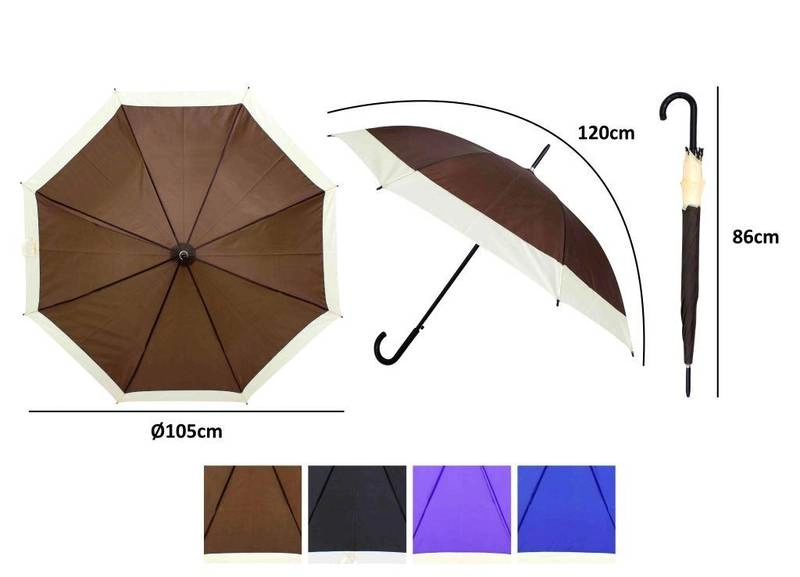 Guarda Chuva Bengala Automatico Poliester 105cm Ca50003 Impori